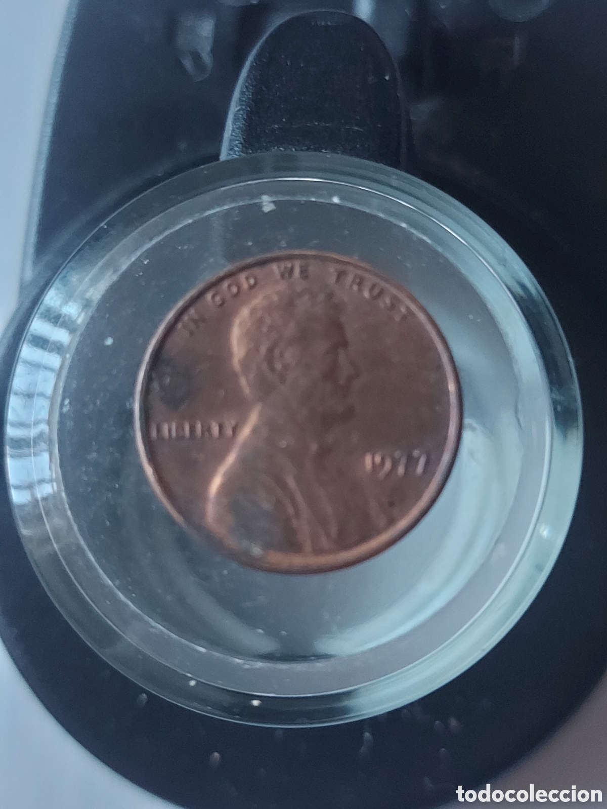 Monedas antiguas de Am&eacute;rica: MONEDA ESTADOS UNIDOS EEUU 1 CENTAVO ONE CENT 1977