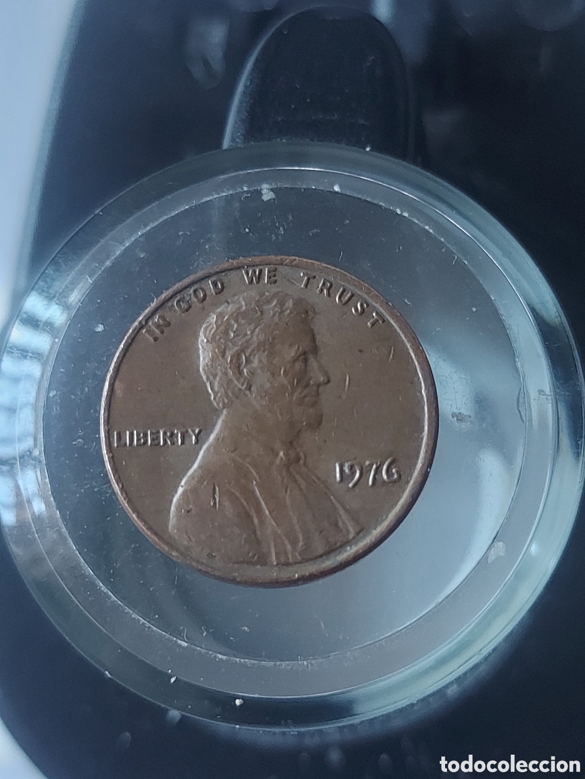 Monedas antiguas de Am&eacute;rica: MONEDA ESTADOS UNIDOS EEUU 1 CENTAVO ONE CENT 1976