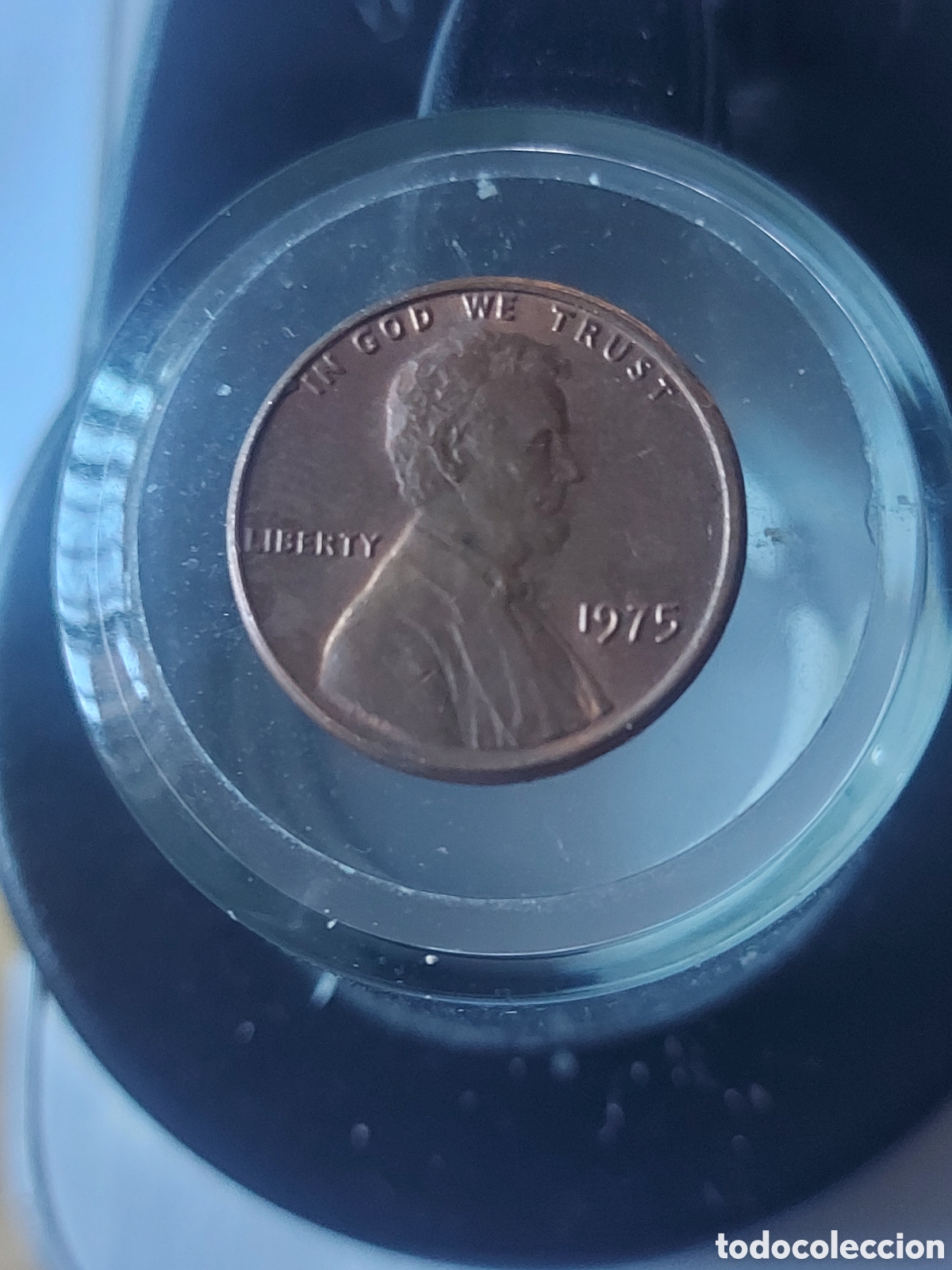 Monete antiche di America: MONEDA ESTADOS UNIDOS EEUU 1 CENTAVO ONE CENT 1975