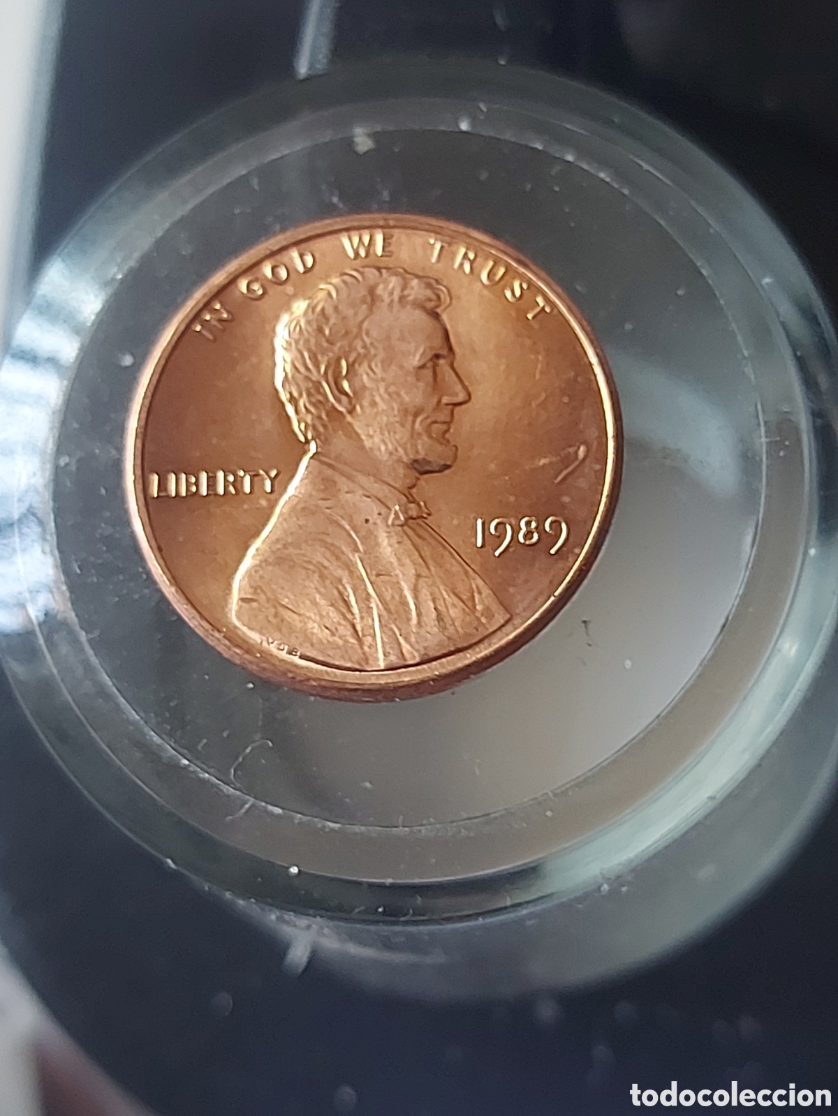 Monete antiche di America: MONEDA ESTADOS UNIDOS EEUU 1 CENTAVO ONE CENT 1989