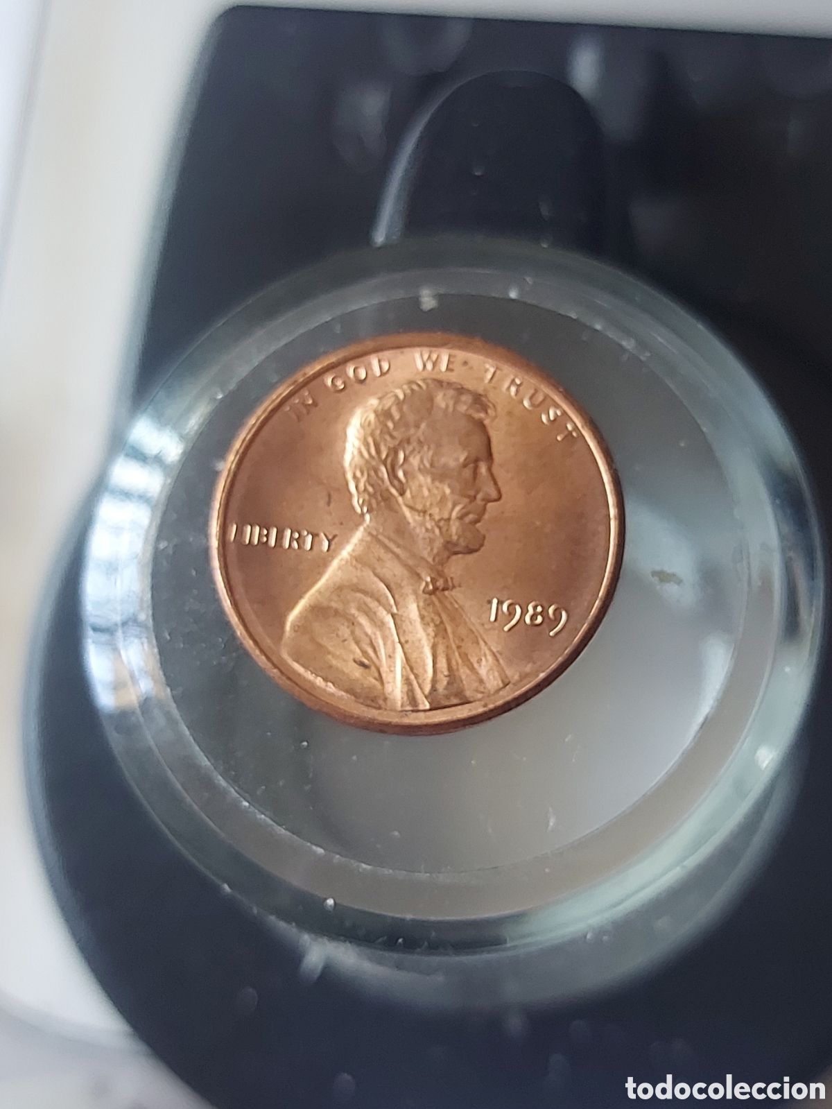 Monete antiche di America: MONEDA ESTADOS UNIDOS EEUU 1 CENTAVO ONE CENT 1989