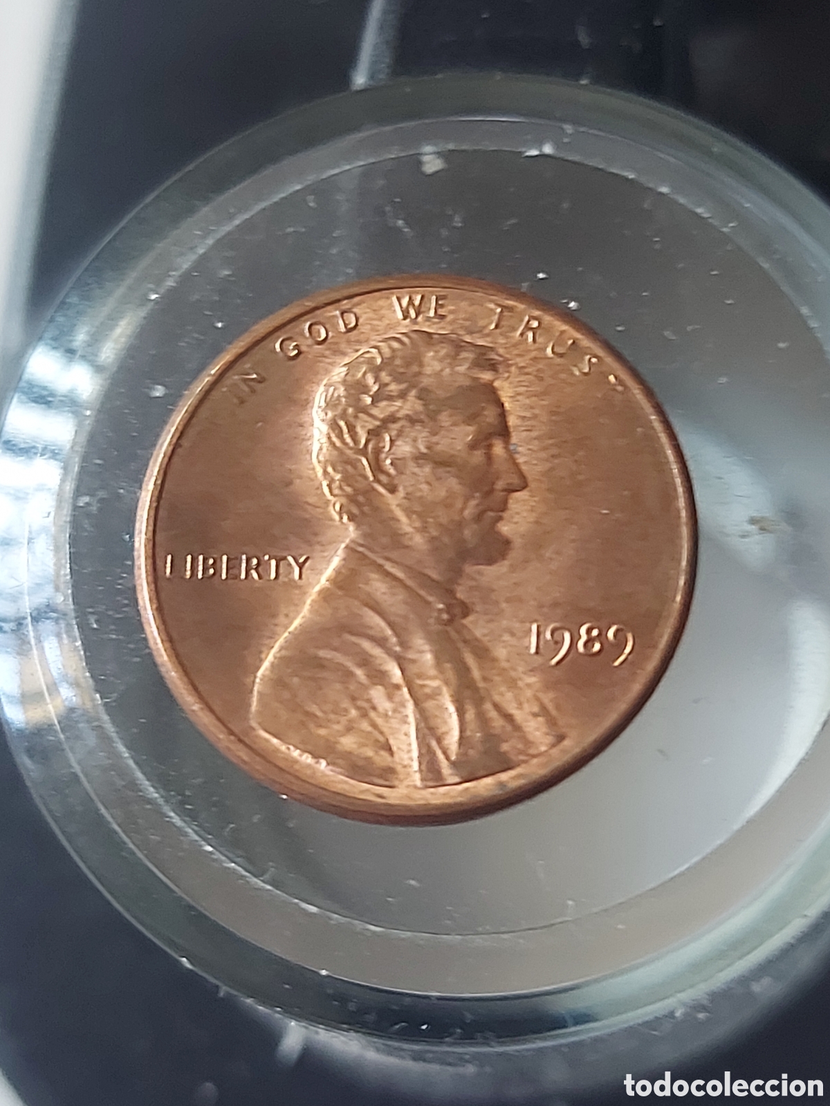 Monete antiche di America: MONEDA ESTADOS UNIDOS EEUU 1 CENTAVO ONE CENT 1989
