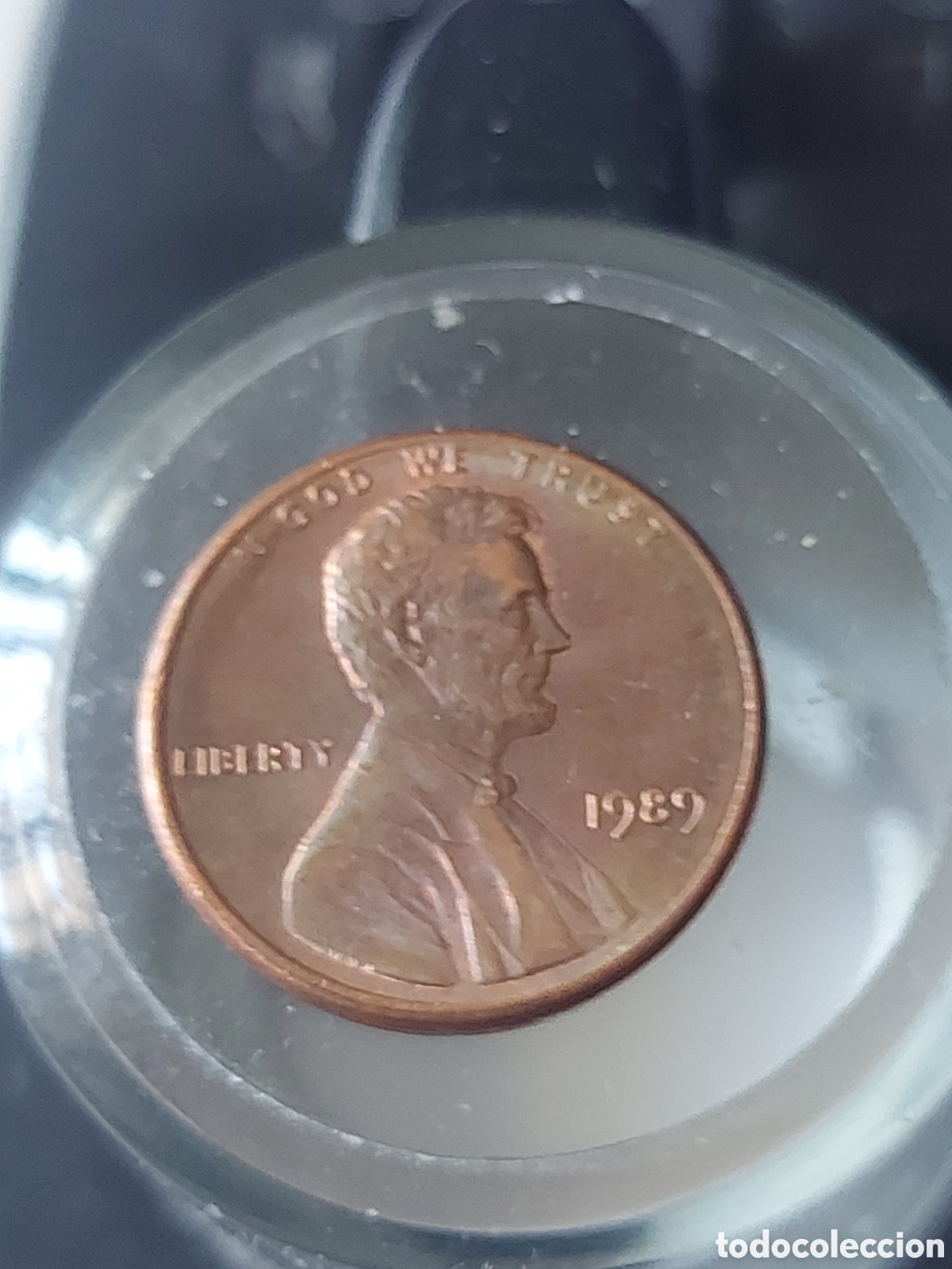 Monete antiche di America: MONEDA ESTADOS UNIDOS EEUU 1 CENTAVO ONE CENT 1989