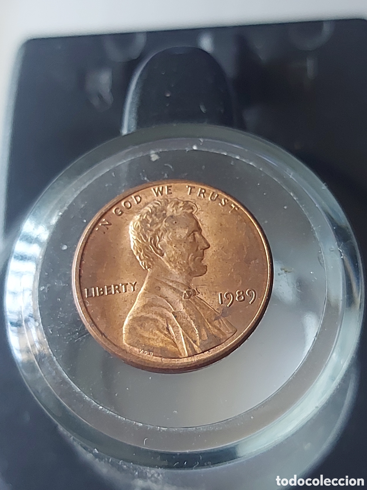 Monete antiche di America: MONEDA ESTADOS UNIDOS EEUU 1 CENTAVO ONE CENT 1989