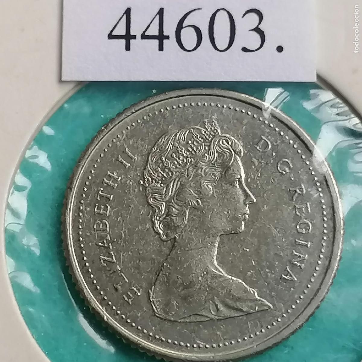 Monedas antiguas de Am&eacute;rica: Canada 10 centimos 1984 - Foto 2