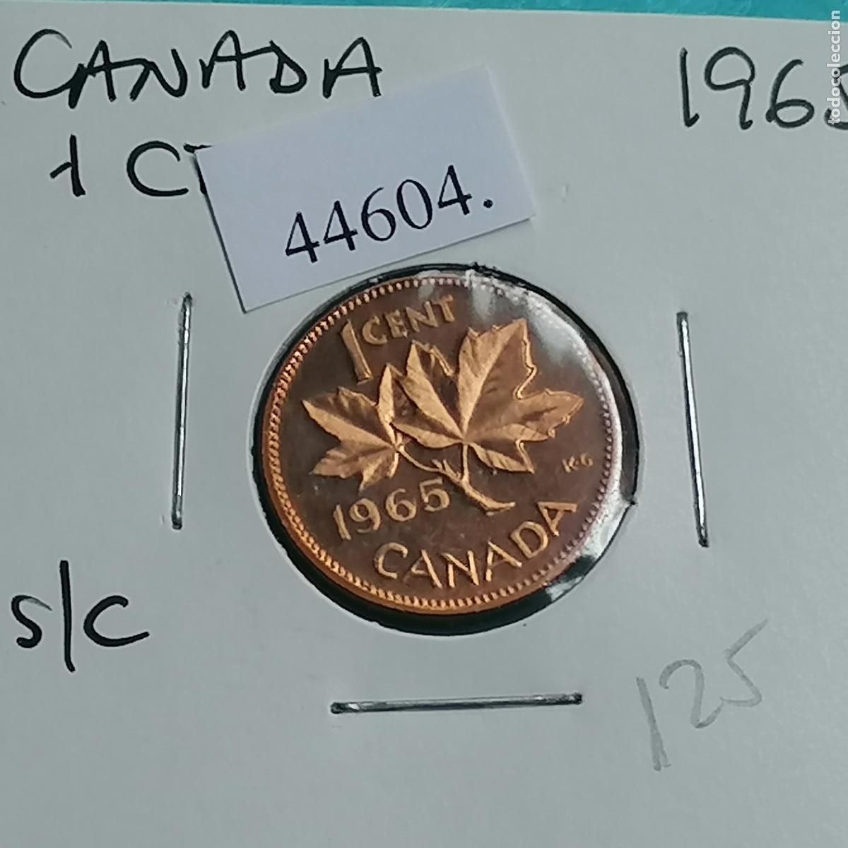 Monedas antiguas de Am&eacute;rica: Canada 1 centimo 1964 - Foto 1