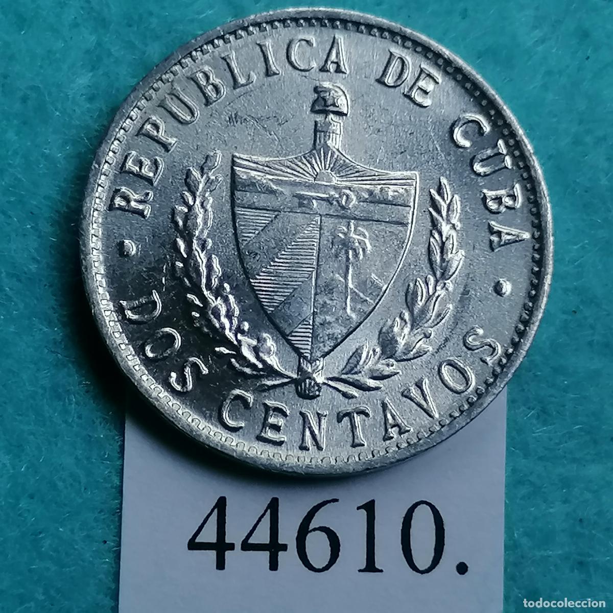Monedas antiguas de Am&eacute;rica: Cuba 2 centavos 1986, centimos - Foto 2
