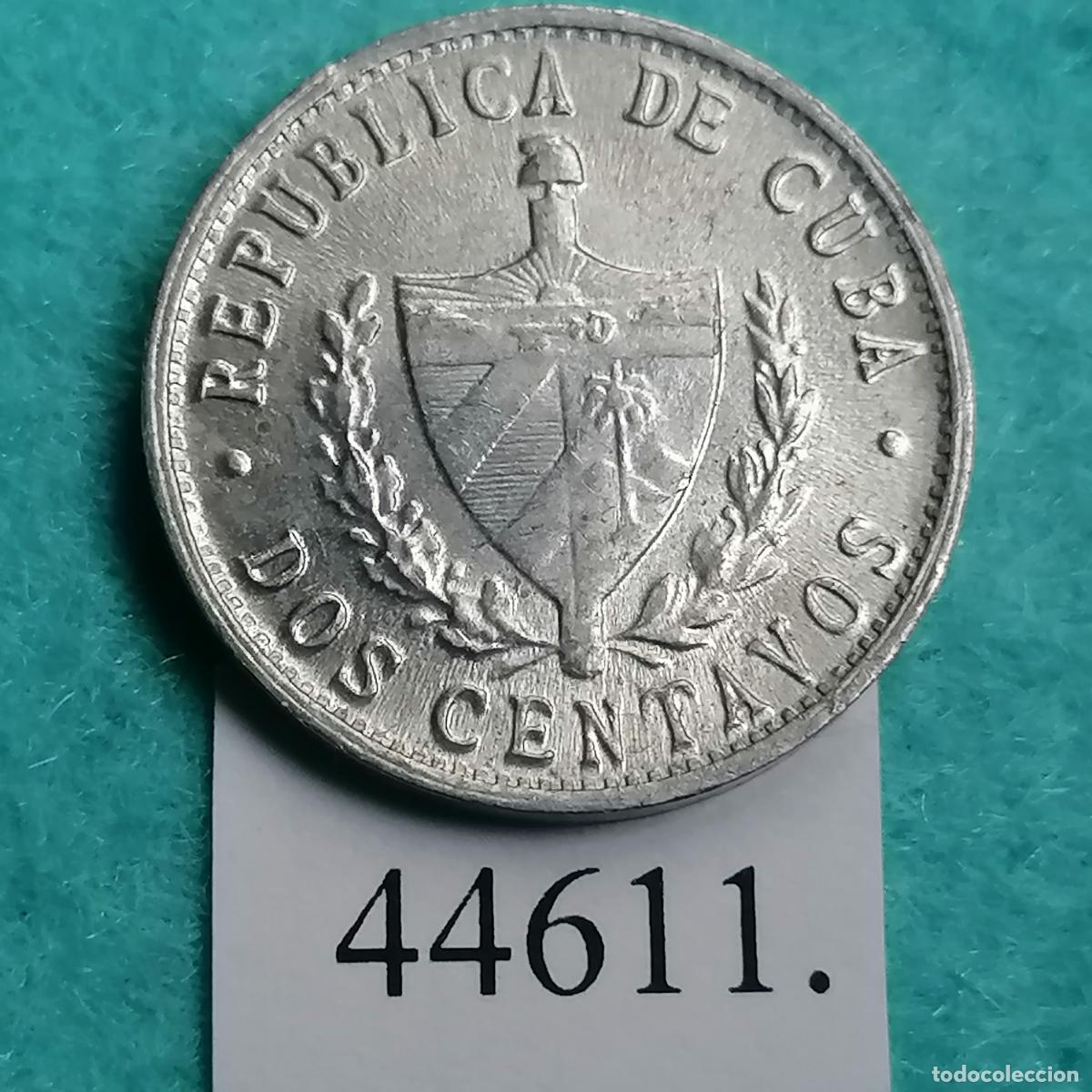Monedas antiguas de Am&eacute;rica: Cuba 2 centavos 1984, centimos - Foto 2