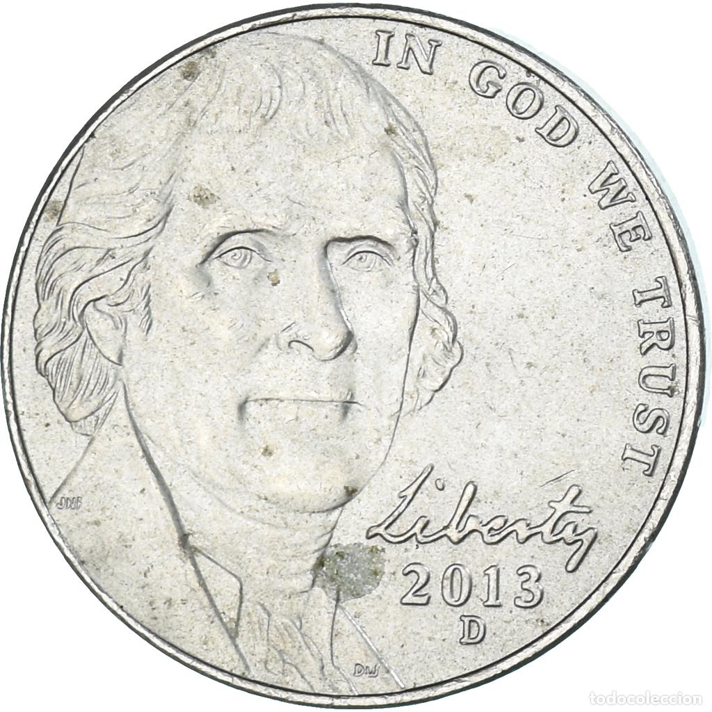Alte M&uuml;nzen aus Amerika: [#1326588] Moneda, Estados Unidos, 5 Cents, 2013