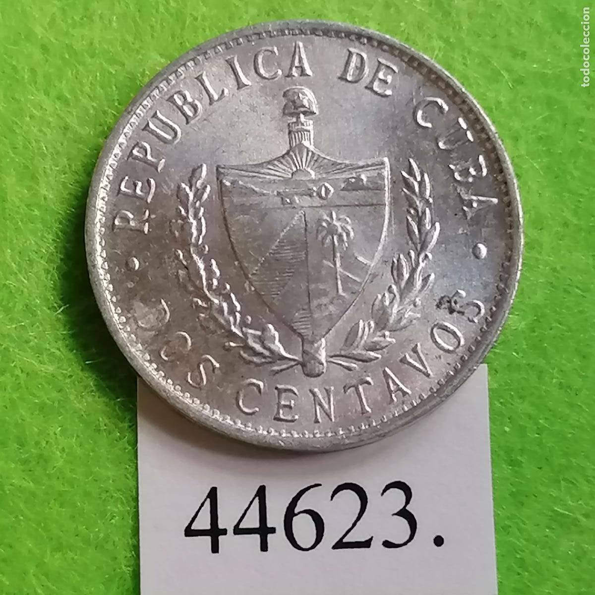 Monedas antiguas de Am&eacute;rica: Cuba 2 centavos 1984, c&eacute;ntimos - Foto 2