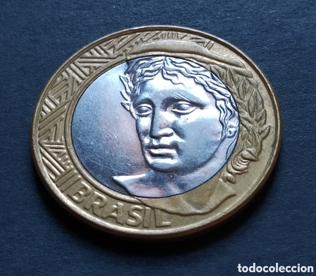 Monedas antiguas de Am&eacute;rica: MONEDA - BRASIL 1 REAL 2008 - Foto 4