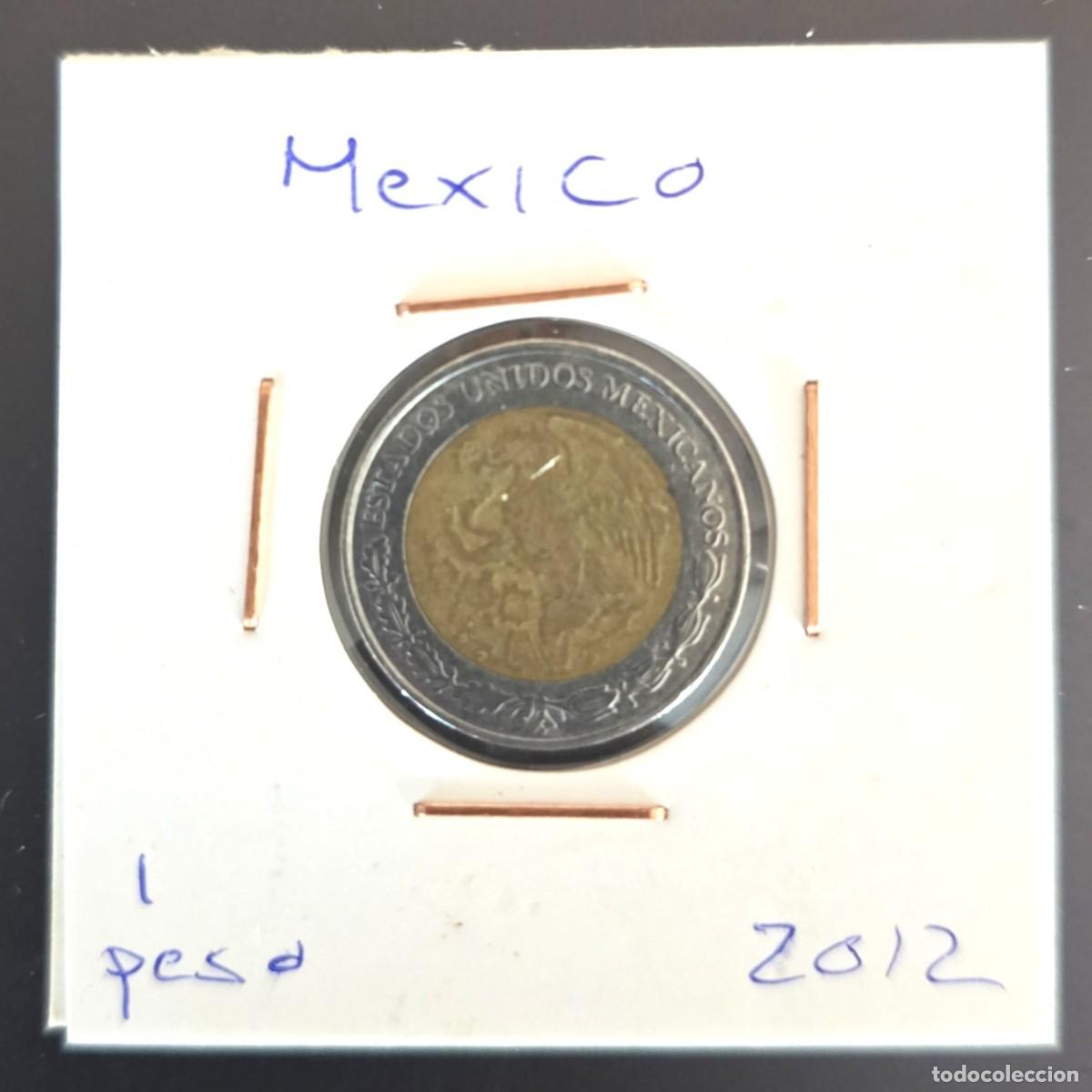Monedas antiguas de Am&eacute;rica: MONEDA DE MEXICO 2012 1 PESO - Foto 1