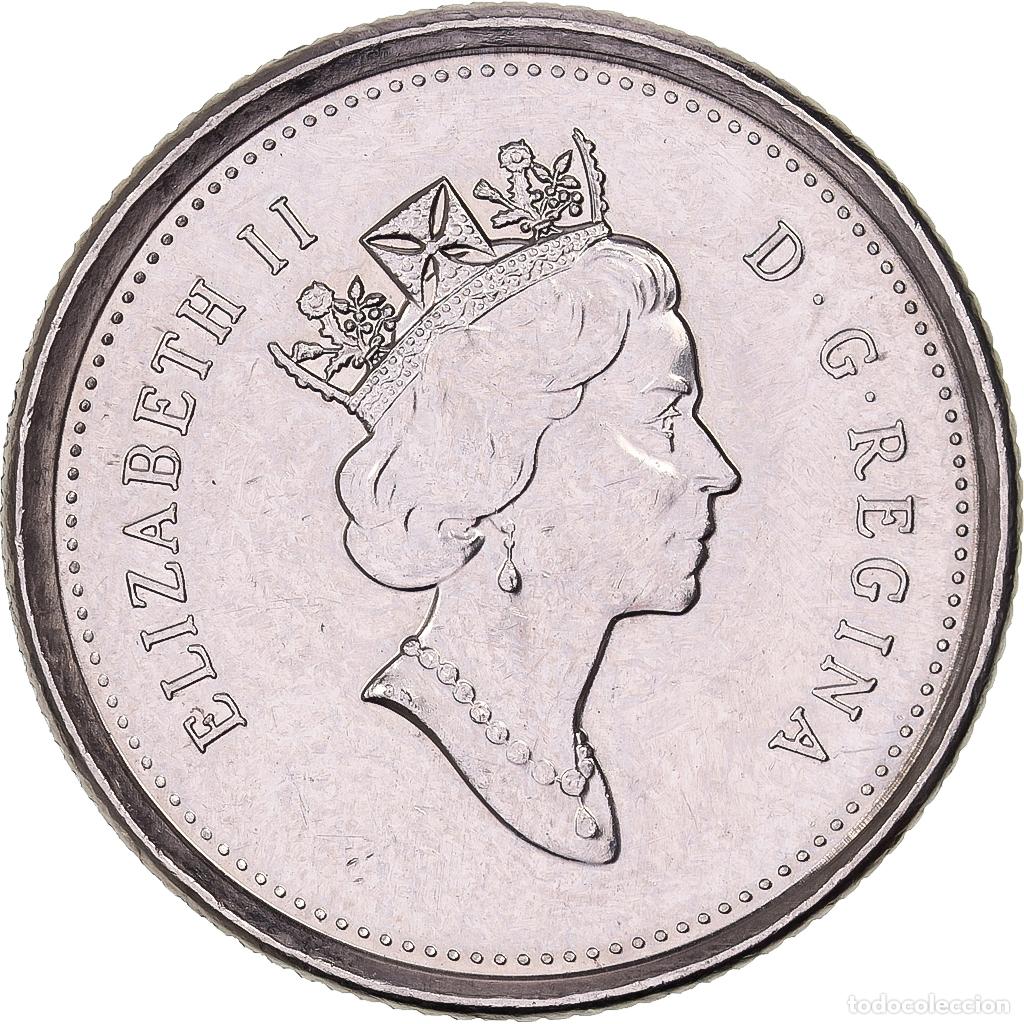 Alte M&uuml;nzen aus Amerika: [#638093] Canad&aacute;, Elizabeth II, 10 Cents, 1998, Royal Canadian Mint, N&iacute;quel, MBC+