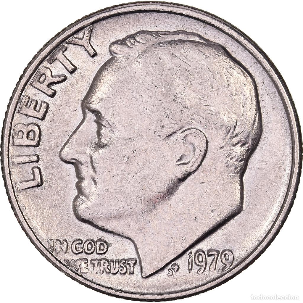 Monnaies anciennes d'Am&eacute;rique: [#638249] Estados Unidos, Dime, Roosevelt, 1979, U.S. Mint, Cobre - n&iacute;quel recubierto de