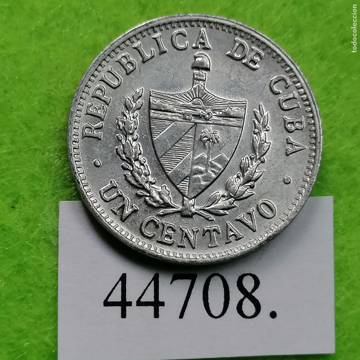 Monedas antiguas de Am&eacute;rica: Cuba 1 centavo 1981, c&eacute;ntimo - Foto 2
