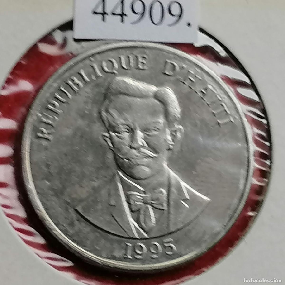 Monedas antiguas de Am&eacute;rica: Hait&iacute; 20 C&eacute;ntimos 1995 - Foto 1