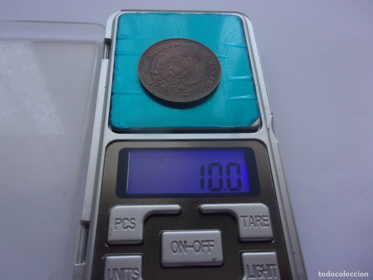 Monedas antiguas de Am&eacute;rica: 19DK24 Argentina 2 centavos 1890 - Foto 6
