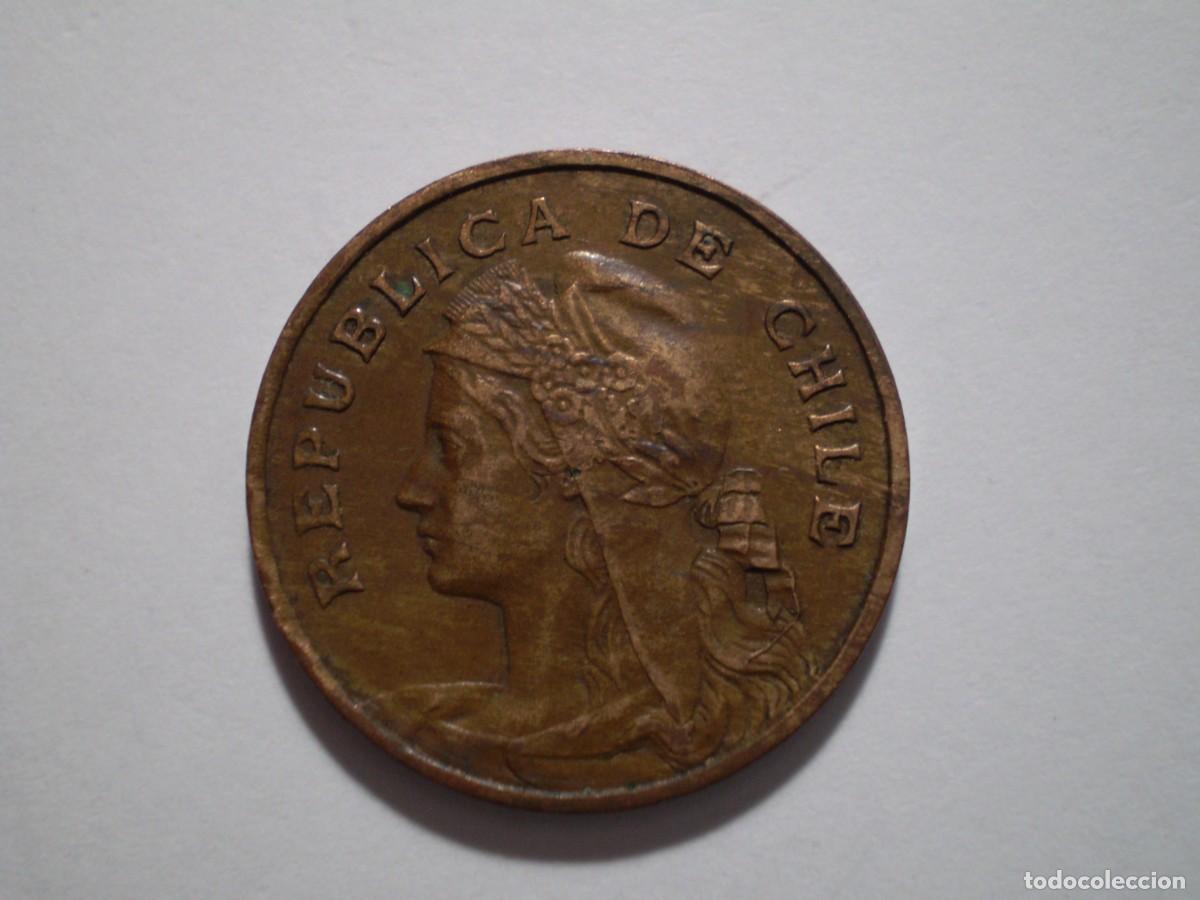 Monedas antiguas de Am&eacute;rica: 16SBE Chile 2 1/2 centavos 1907 So - Foto 1