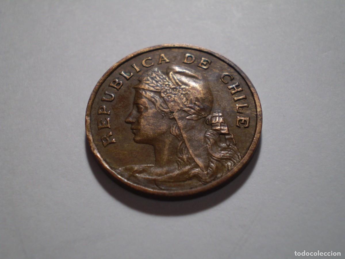 Monedas antiguas de Am&eacute;rica: 16SBE Chile 2 1/2 centavos 1907 So - Foto 2
