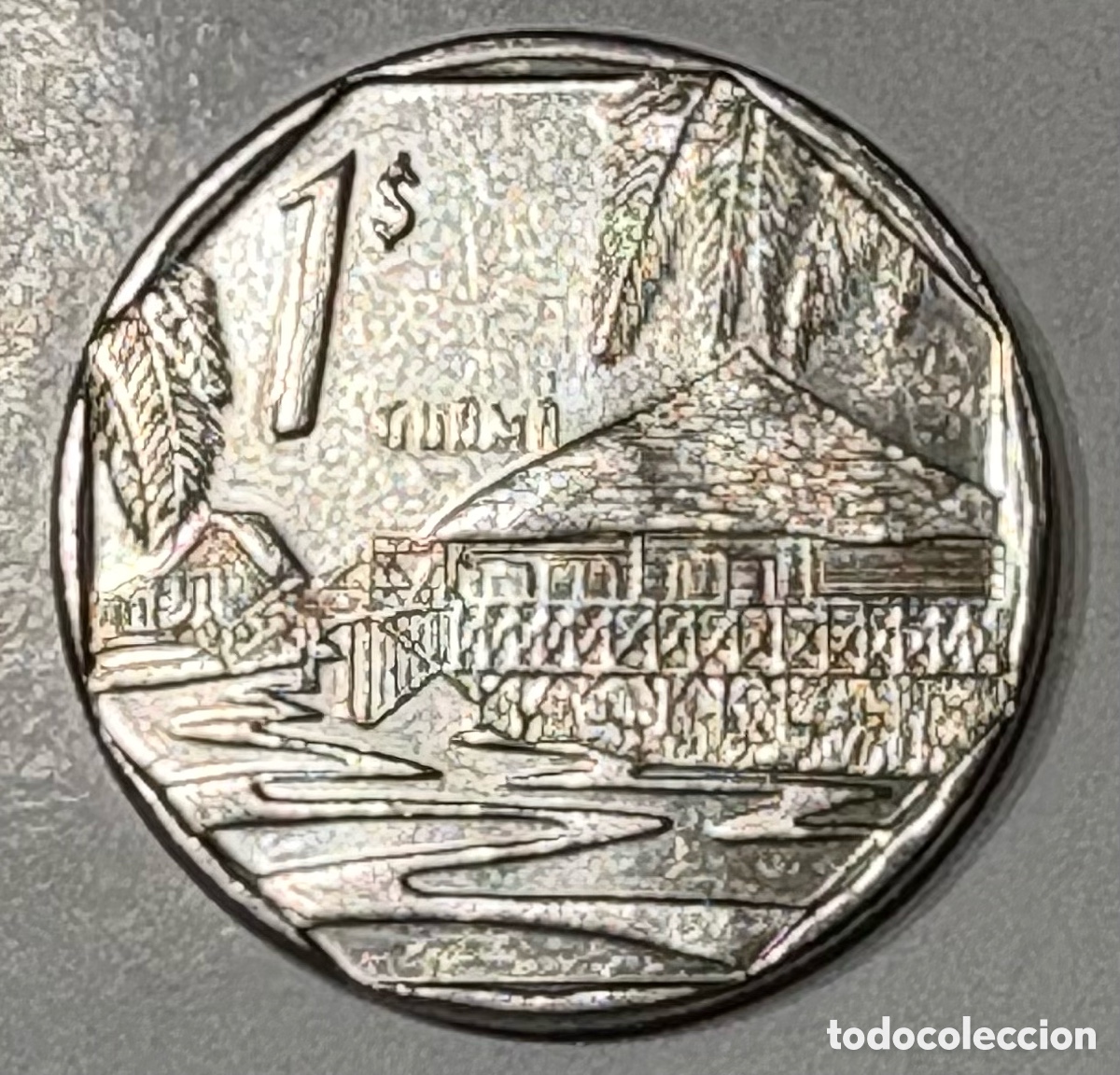 Monedas antiguas de Am&eacute;rica: Cuba - 1 peso a&ntilde;o 2000 - Foto 1
