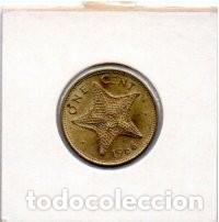 Monedas antiguas de Am&eacute;rica: BAHAMAS 1966, 1 CENT, KM-2, SC - Foto 2