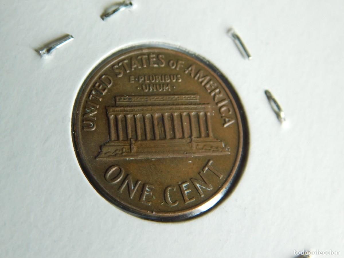 Monedas antiguas de Am&eacute;rica: MONEDA DE UN CENTAVO DE DOLAR 1970 S. E.E.U.U. - Foto 2