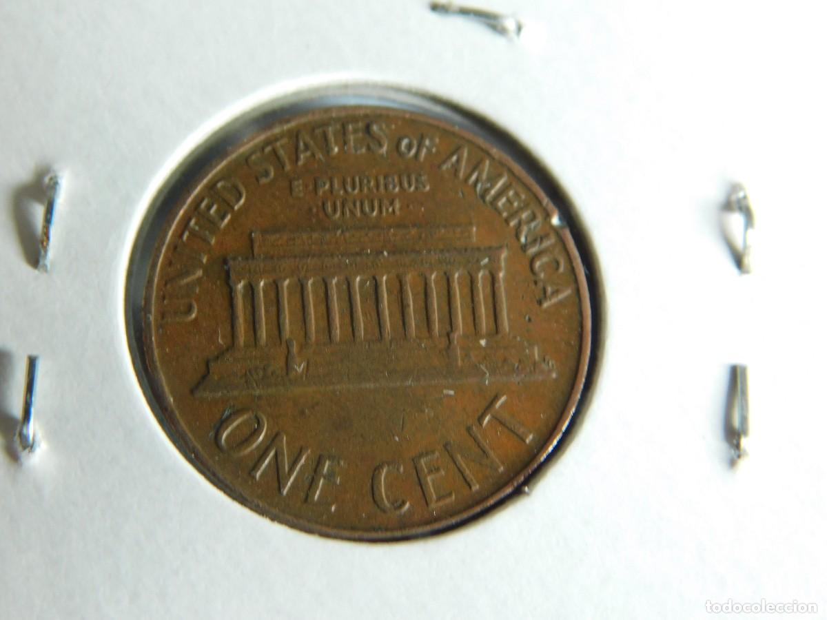 Monedas antiguas de Am&eacute;rica: MONEDA DE UN CENTAVO DE DOLAR (EEUU) 1967 - Foto 3