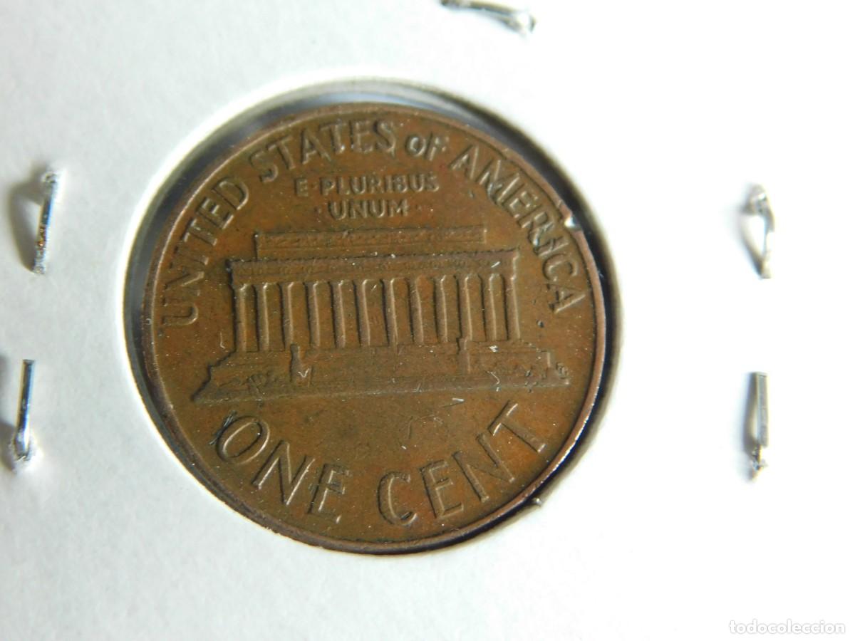 Monedas antiguas de Am&eacute;rica: MONEDA DE UN CENTAVO DE DOLAR (EEUU) 1967 - Foto 4