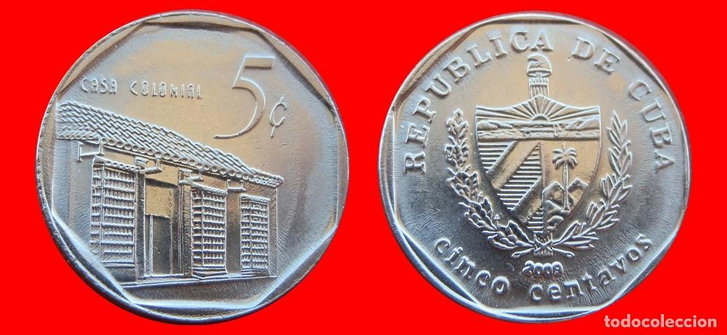 Monedas antiguas de Am&eacute;rica: 5 CENTAVOS 2009 CUBA-132319 - Foto 1