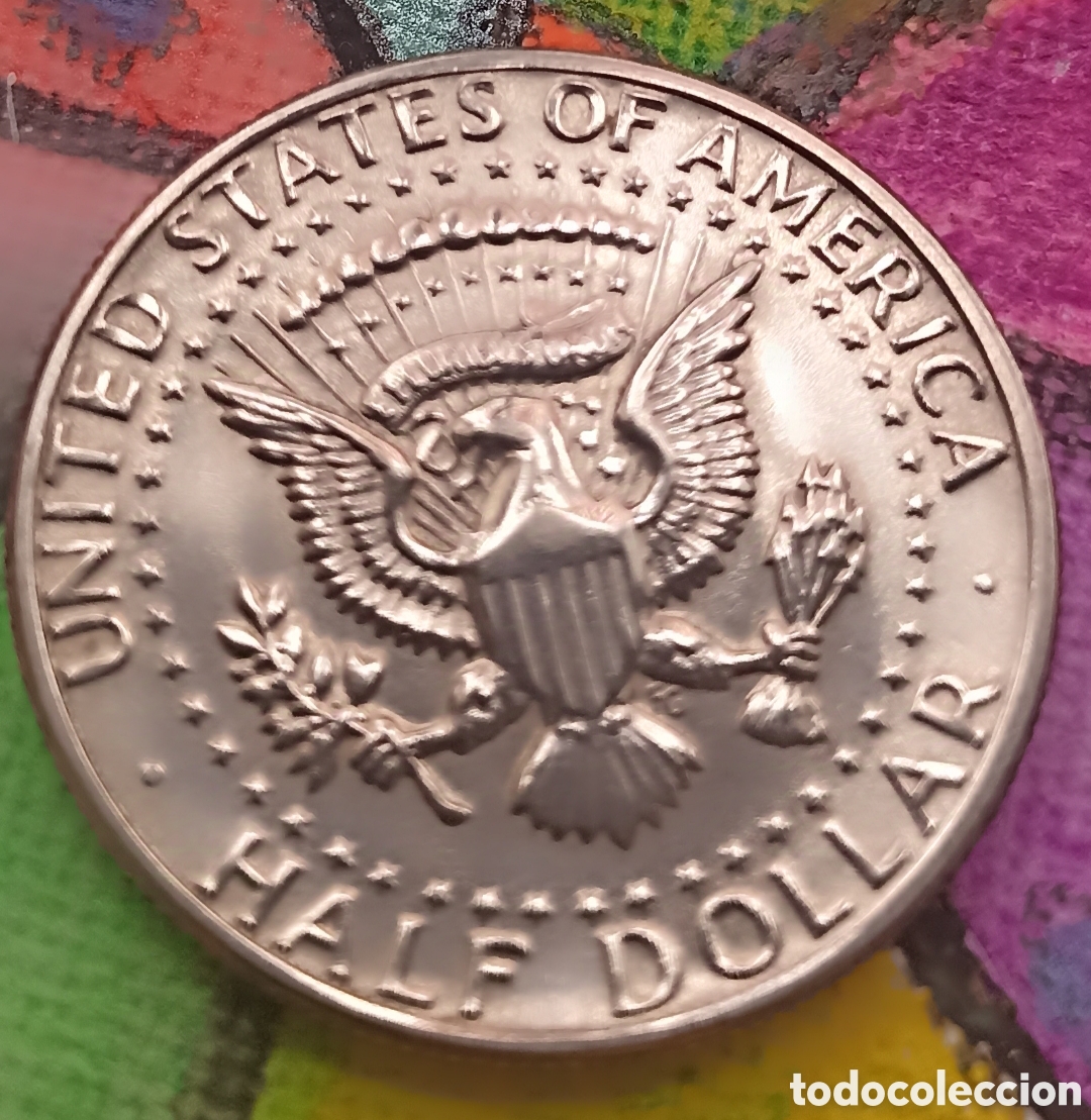 Monedas antiguas de Am&eacute;rica: Medio Dolar 1971- Ceca D - Foto 4