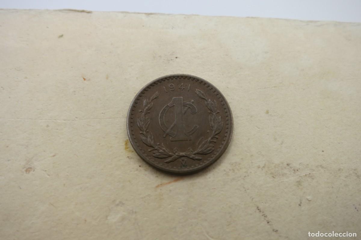Monedas antiguas de Am&eacute;rica: moneda de Mexico 1 centavo 1941 - Foto 1