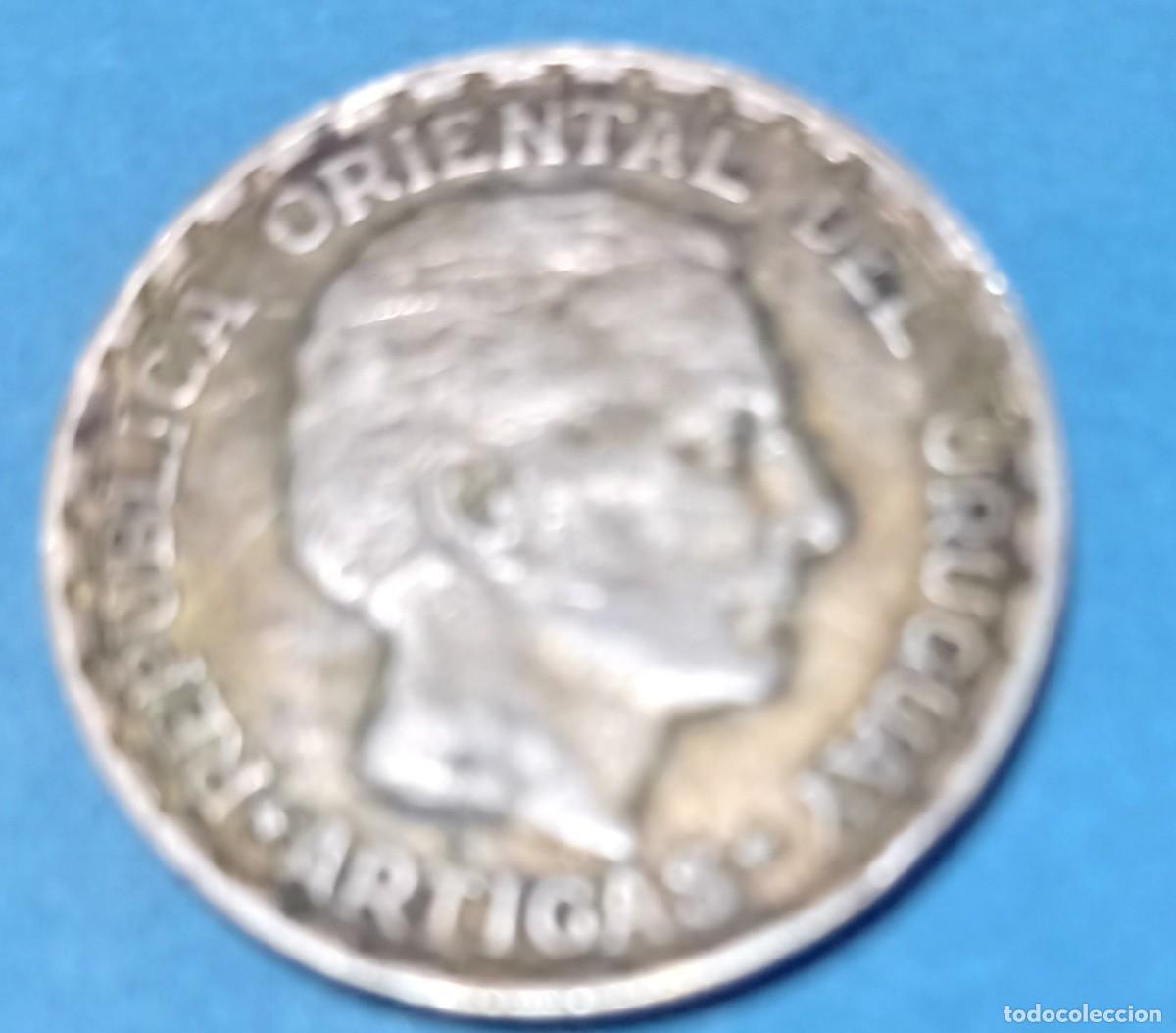 Monedas antiguas de Am&eacute;rica: Moneda 50 centesimos uruguay 1943 - Foto 1