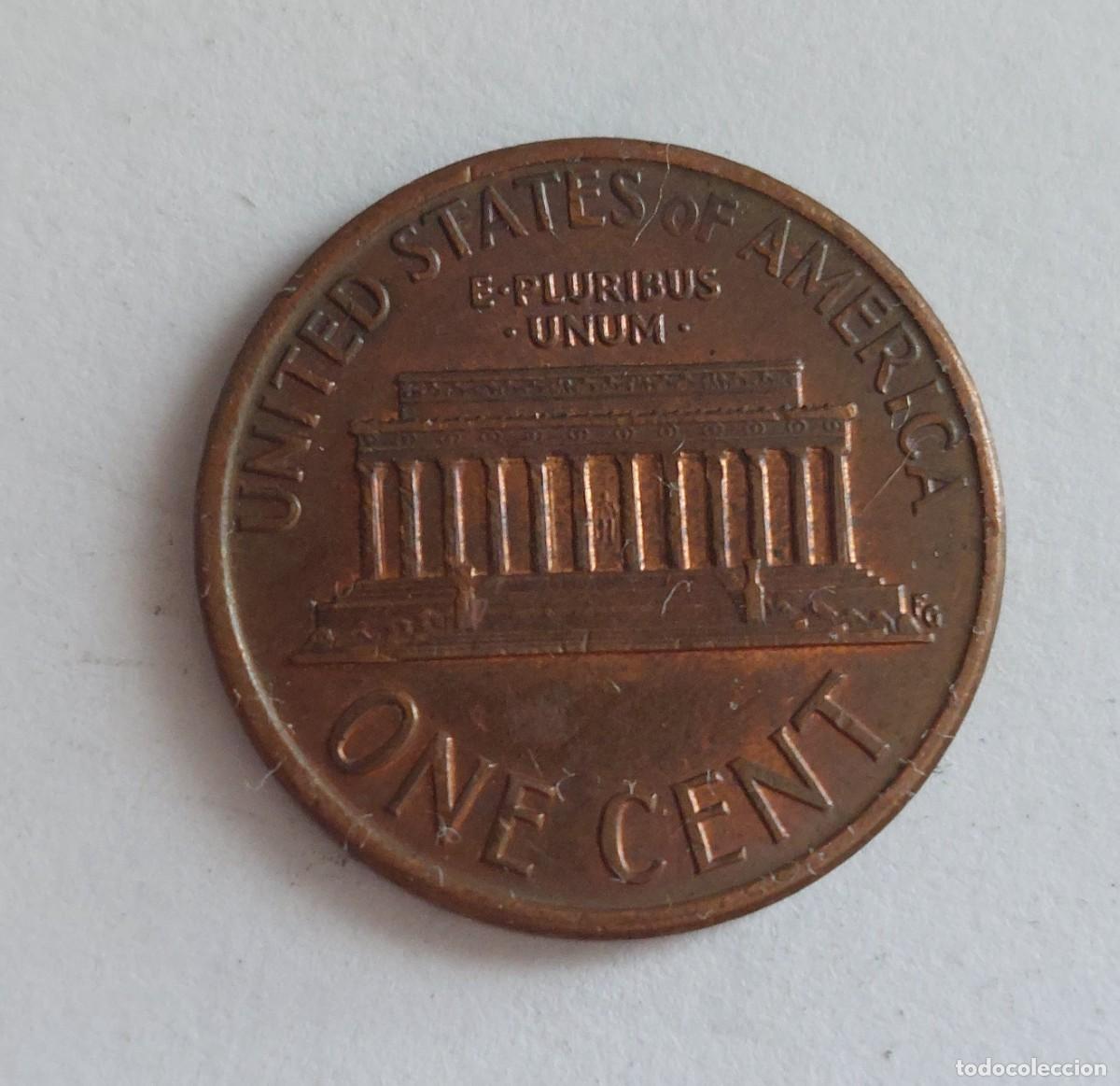 Monedas antiguas de Am&eacute;rica: EEUU. 1 centavo - 1991 - Foto 1
