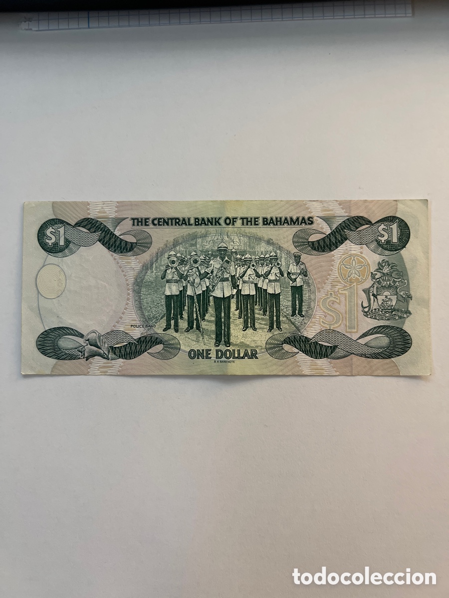 Monedas antiguas de Am&eacute;rica: 1 d&oacute;lar Bahamas 1996 - Foto 2