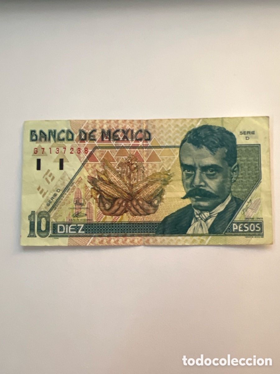 Monedas antiguas de Am&eacute;rica: 10 pesos M&eacute;xico 1994 - Foto 1