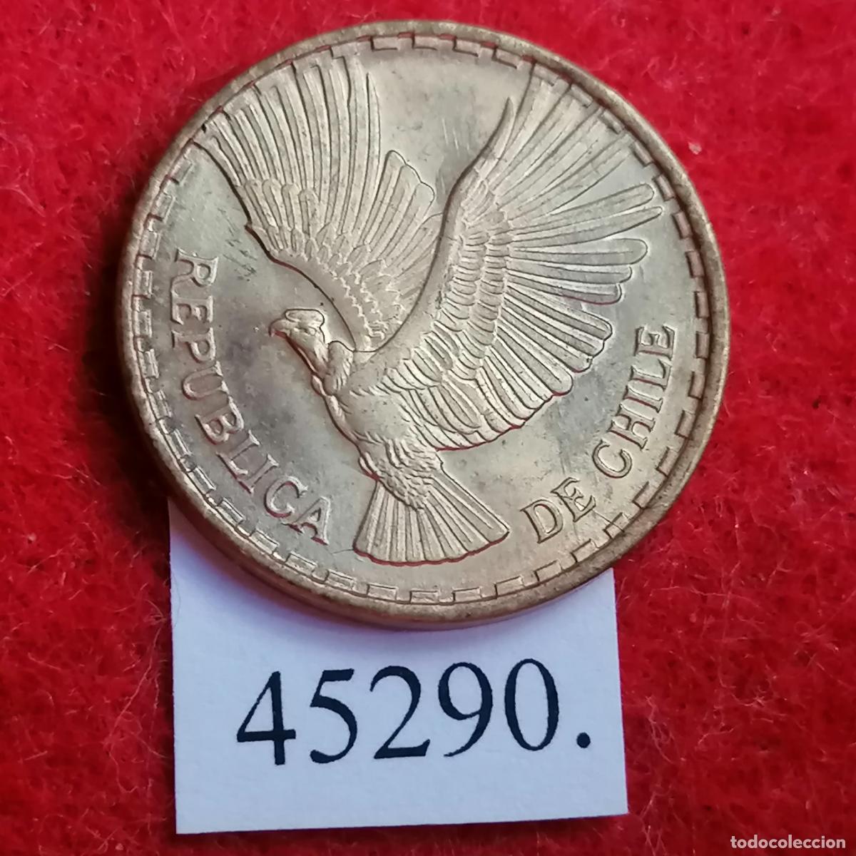 Monedas antiguas de Am&eacute;rica: Chile 2 cent&eacute;simos 1969, c&eacute;ntimos - Foto 2