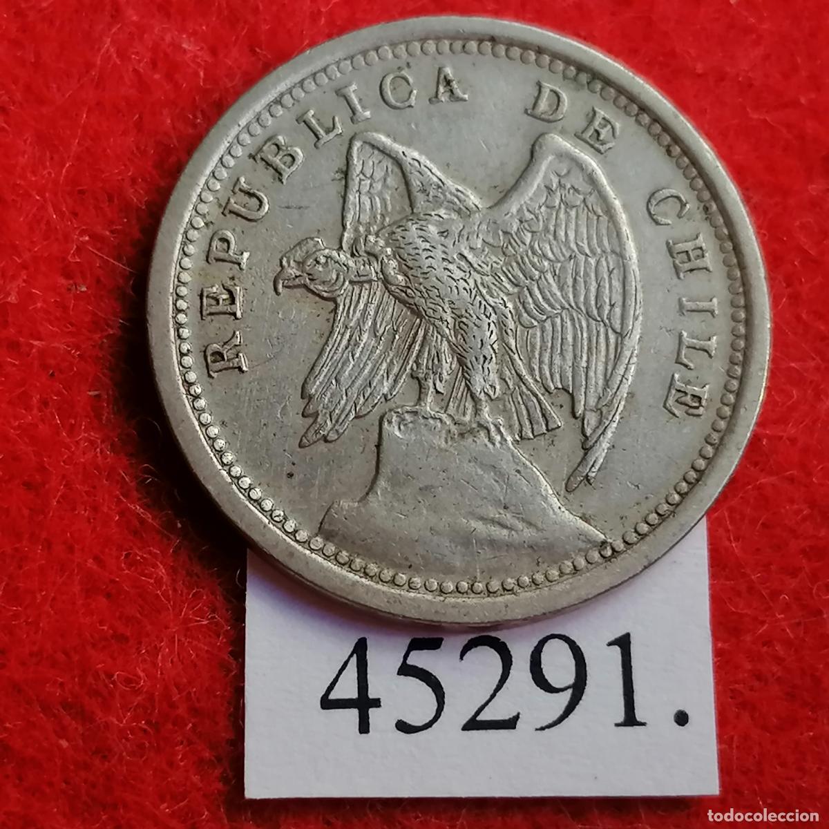 Monedas antiguas de Am&eacute;rica: Chile 10 centavos 1936, c&eacute;ntimos - Foto 1