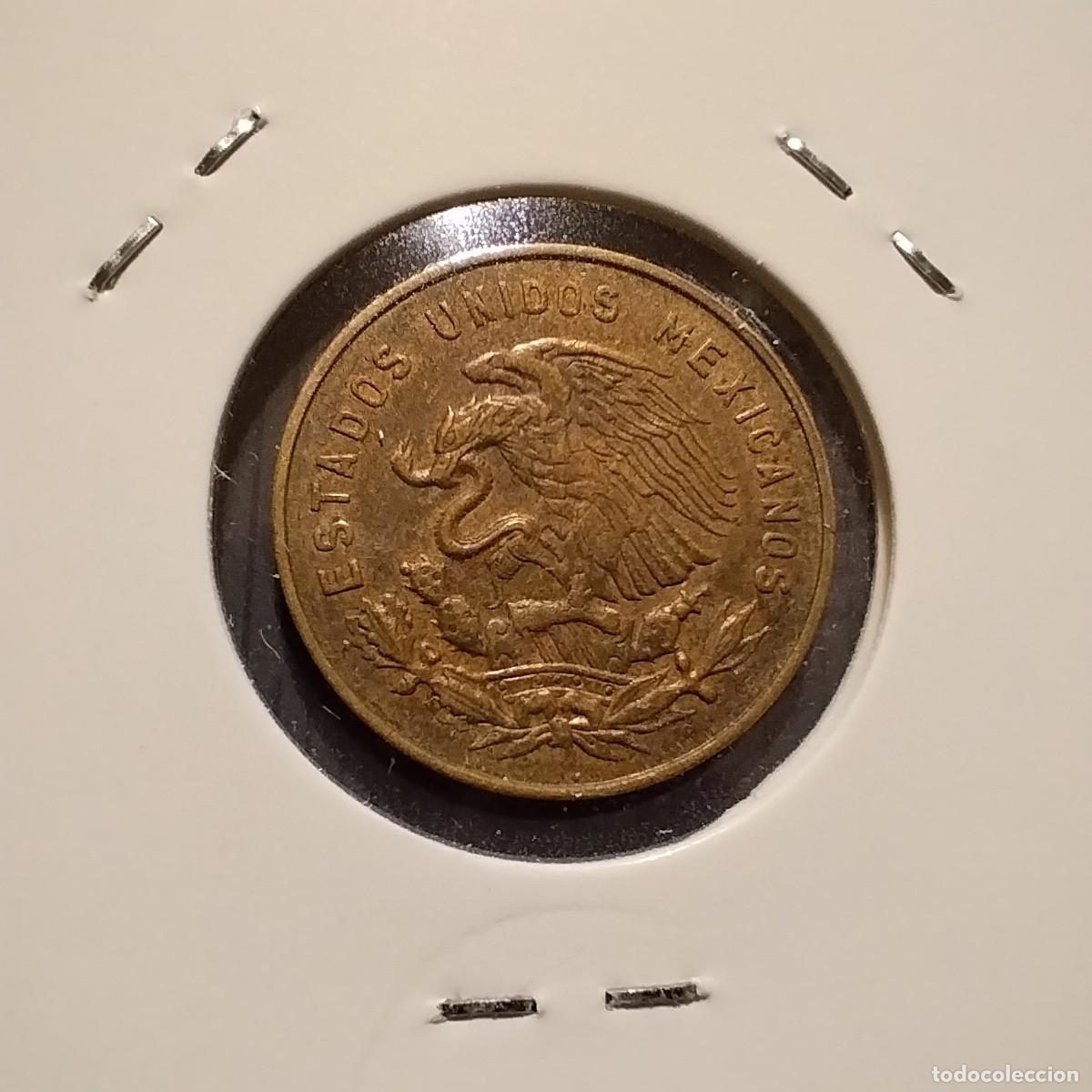 Monedas antiguas de Am&eacute;rica: Moneda 5 centavos, M&eacute;xico 1965. MBC - Foto 2