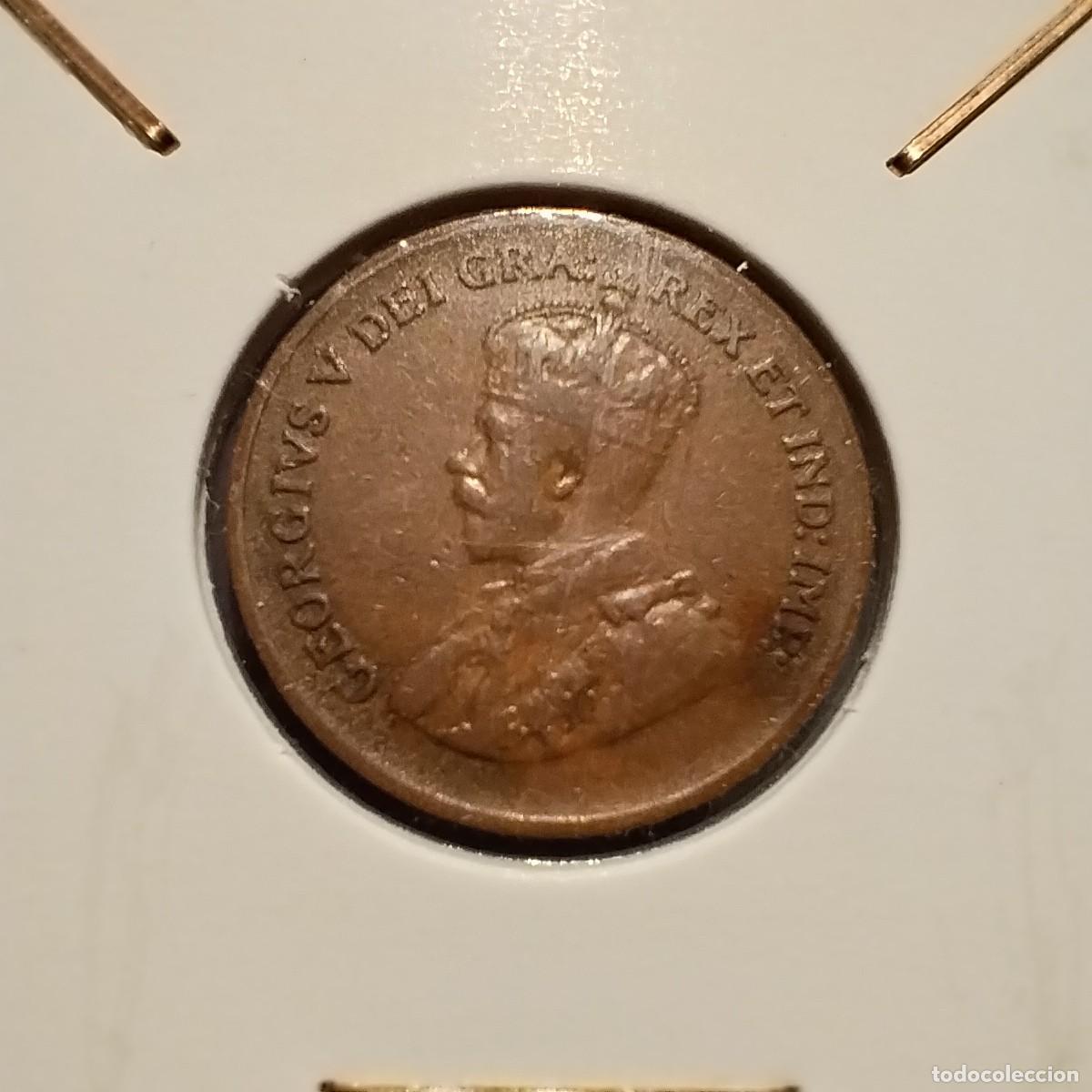Monedas antiguas de Am&eacute;rica: Moneda 1 cent, Canad&aacute; 1932 - Foto 1