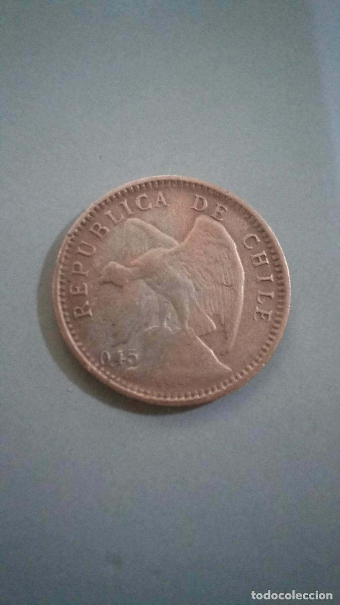 Monedas antiguas de Am&eacute;rica: Moneda de Chile de 10 centavos, 1916 - Foto 2