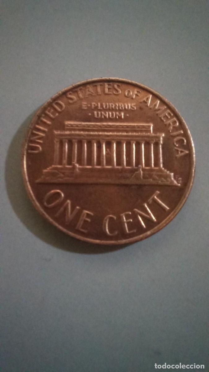 Monedas antiguas de Am&eacute;rica: Moneda de EEUU de 1 centavo, 1977 D - Foto 2