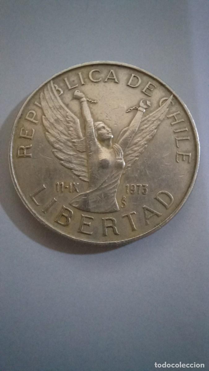 Monedas antiguas de Am&eacute;rica: Moneda de Chile de 10 pesos, 1978 - Foto 1