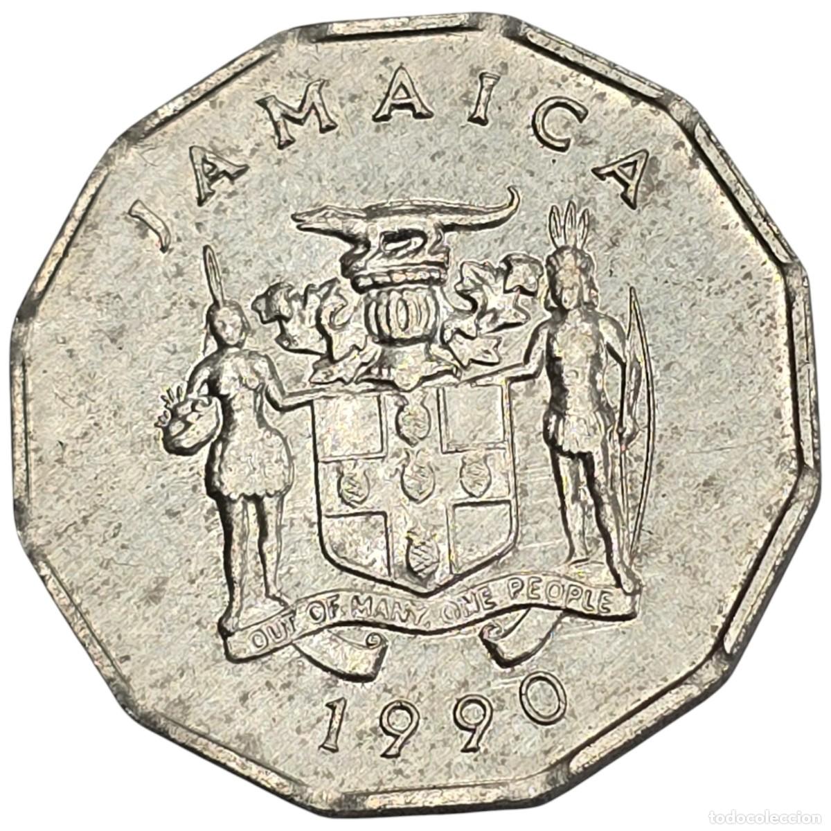 Monedas antiguas de Am&eacute;rica: JAMAICA. CENT. 1990. - Foto 2