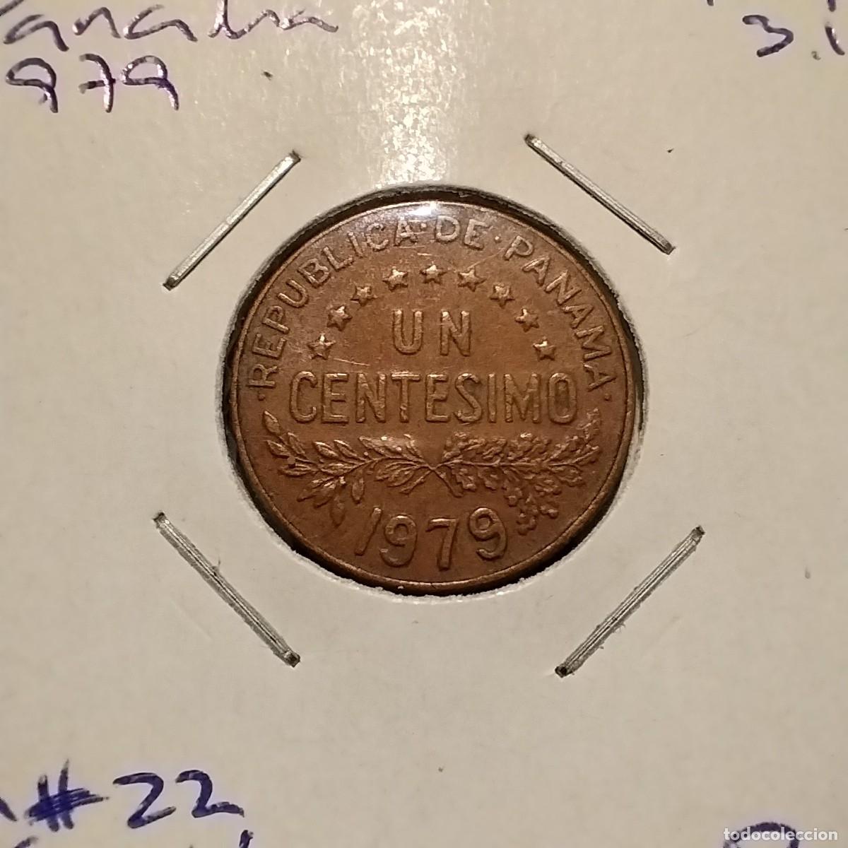 Monedas antiguas de Am&eacute;rica: Moneda 1 centesimo, Panam&aacute; 1979 - Foto 1