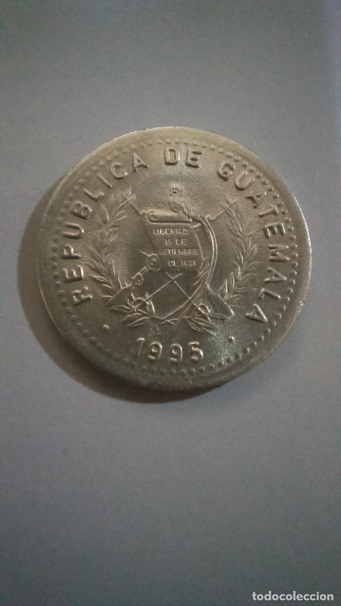 Monedas antiguas de Am&eacute;rica: Moneda de Guatemala de 10 centavos, 1995 - Foto 1