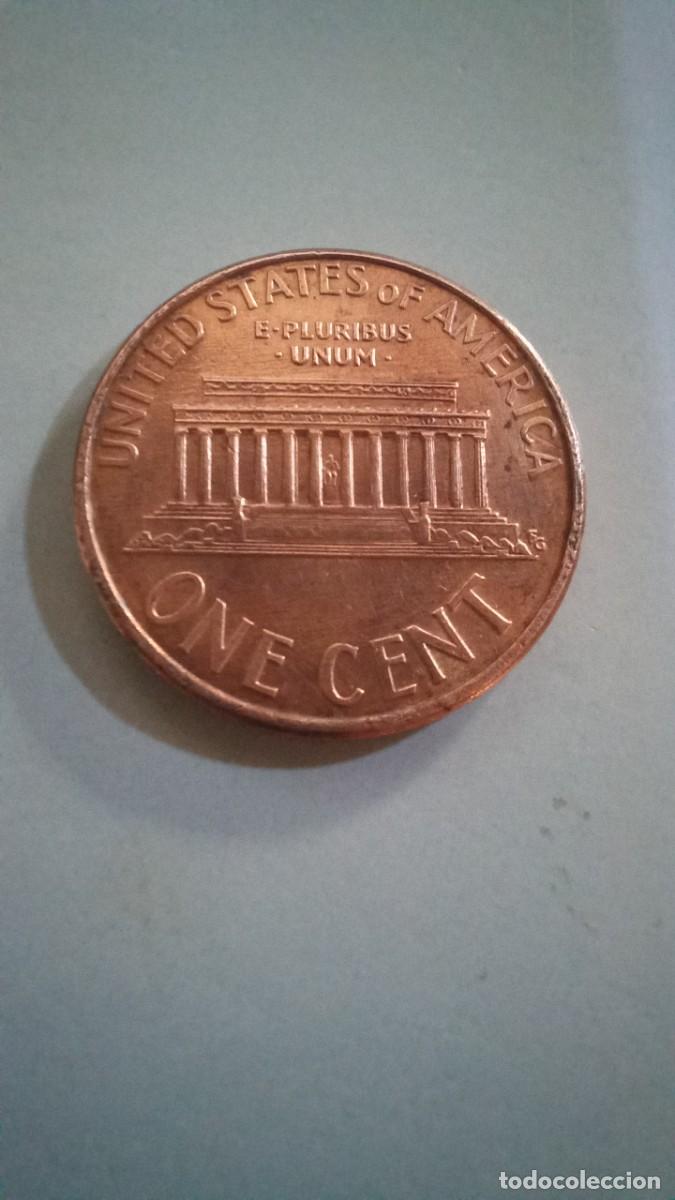 Monedas antiguas de Am&eacute;rica: Moneda de EEUU de 1 centavo, 1999 - Foto 2