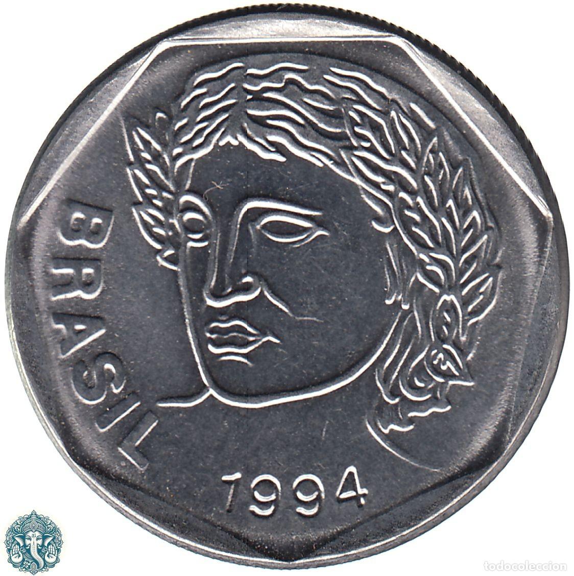 Monedas antiguas de Am&eacute;rica: BRASIL 25 Centavos 1994 KM#634 - Foto 1