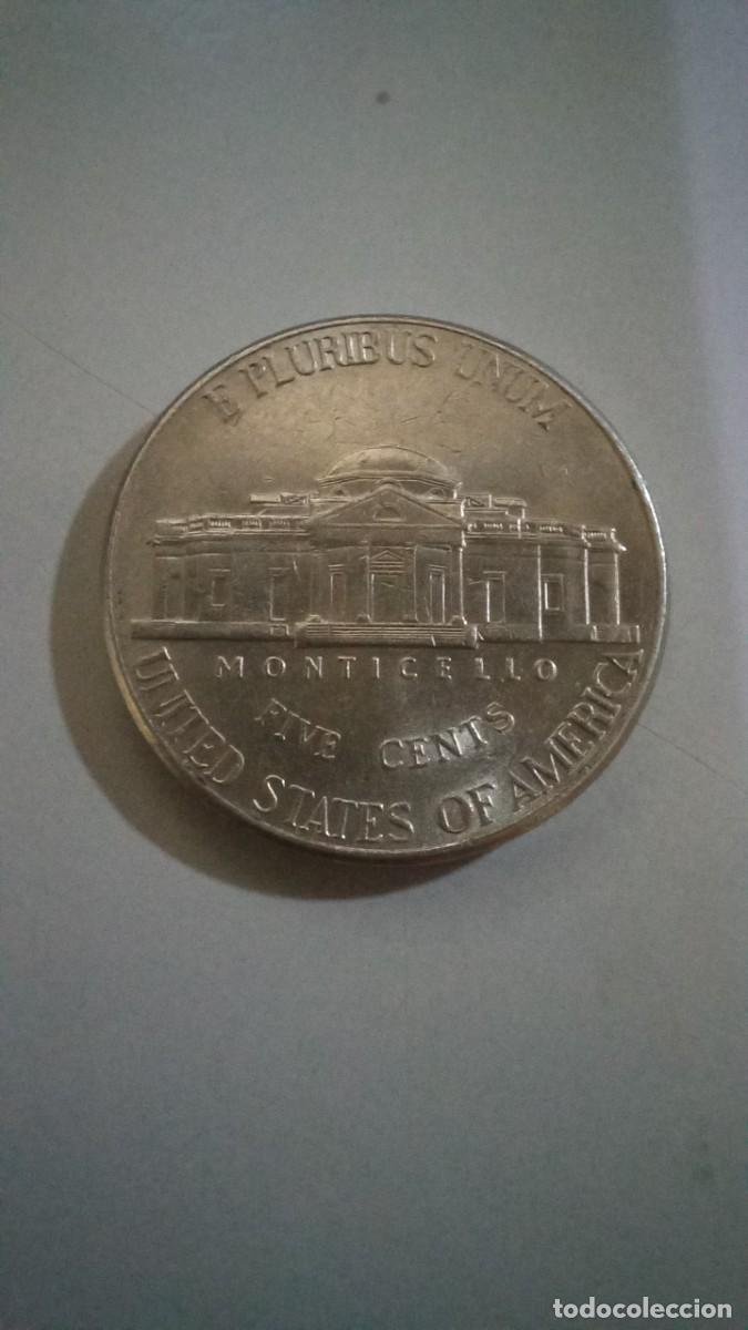 Monedas antiguas de Am&eacute;rica: Moneda de EEUU de 5 centavos, 2000 P - Foto 2