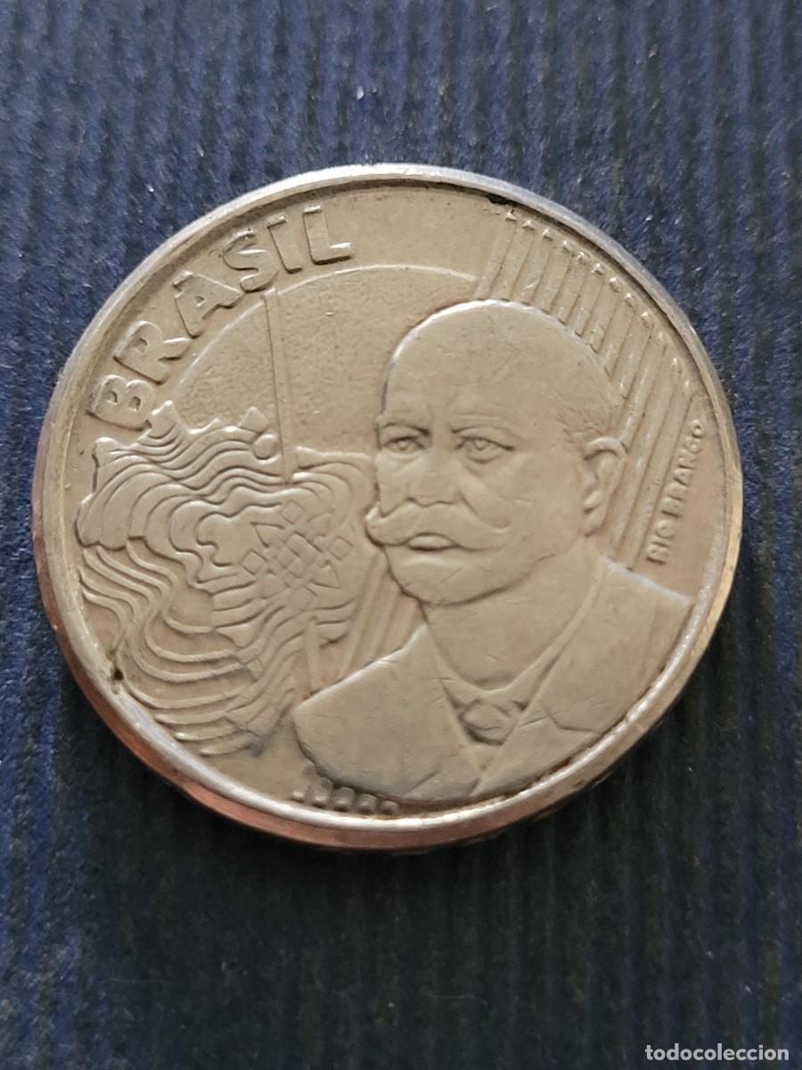 Monedas antiguas de Am&eacute;rica: Moneda 50 centavos 2008 Brasil - Foto 1