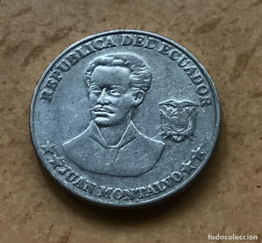 Monedas antiguas de Am&eacute;rica: 5 centavos de Ecuador. A&ntilde;o 2003 - Foto 2